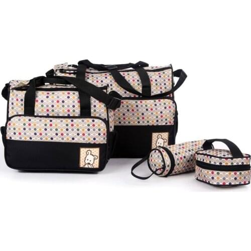 Multifunctional 4 Pieces Diaper Bag Mother Mom Bags For Nappies Mama Bebe Bolsa Maternidade Fashion Maternity Bag For Diapers