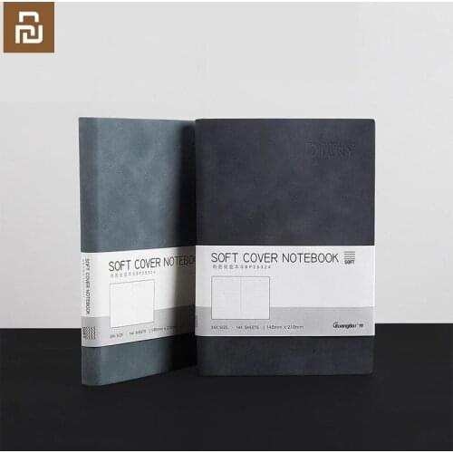 New Xiaomi Youpin Guangbo Business Leather Notebook Soft Leather Appearance Portable Office Travel Student Business Notebook