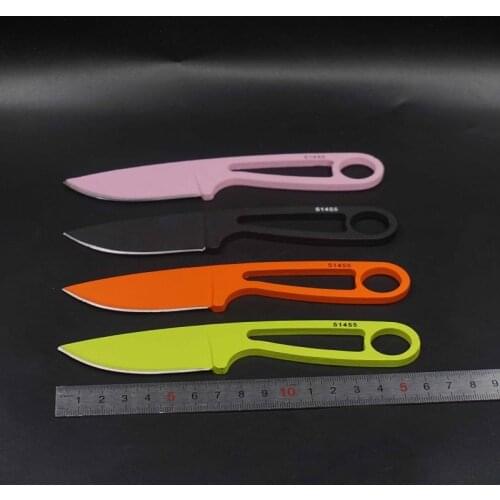 Small Fixed Blade Knife with Sheath Straight Knife Outdoor Survival Camping Tactical Hunting Knives EDC Self-defense Multi Tools
