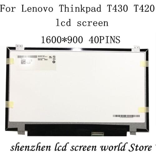 B140RTN02.1 B140RTN03.1 B140RTN01.0 B140RW02 V.0 LP140WD2-TLD2 N140FGE-L32 lcd led screen fit For Lenovo Thinkpad T430 T420