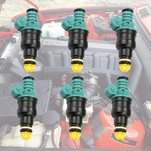 6pc/lot Fuel Injectors 0280150415 For BMW 3.0L M3 2.5L 323i 525i E36 E34 M50 S50 0 280 150 415