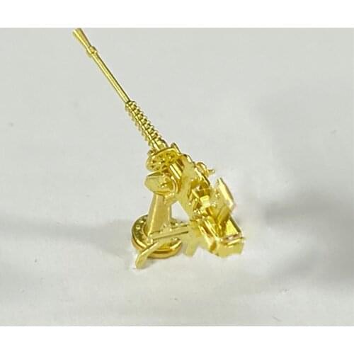 Decoration Mini 25mm Single Barrel Anti-Aircraft Gun for 1/200 Scale Japanese Model Ship DIY Upgrade Kits Accessories