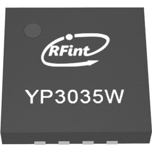 The YP3035W is a three-stage linearized power amplifier optimized for 802.11b/g/n WLAN application in the 2.4GHz band