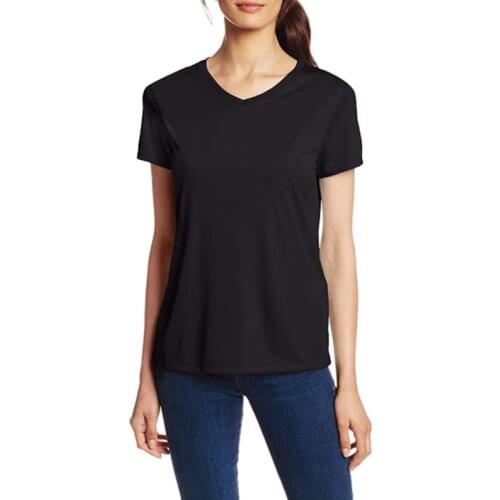 Women Ice Silk Knit Urban Casual Wild Solid Color T-Shirt Thin Slim Bottoming Trendy Comforty Pullover