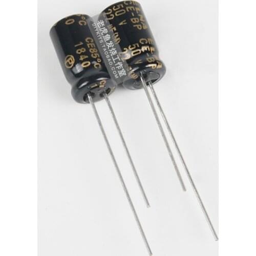 10pcs/100pcs ELNA 22uf 50V22uF CE-BP RBD fever audio non-polar electrolytic capacitor 6.3x11mm