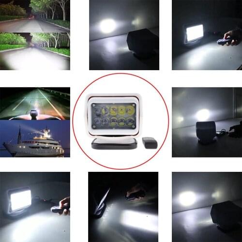 50W Remote Control Spotlight Wireless LED Searching Lights Boat Trucks