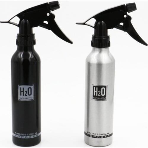 2pcs Aluminum Tattoo Spray Bottle 250ML Airbrush Spray Bottle Supply 2 Different Color Tattoo Accessories Free shipping TA-218B
