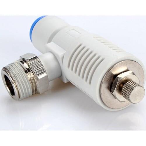 ASV ASV310F-01-06S Pneumatic Throttle Valve Fitting Quick Valve ASV310F-01-08S ASV310F-04-08S ASV310F-04-08S