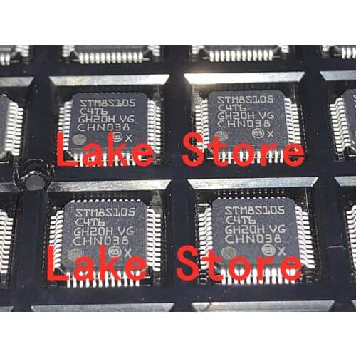 Envío gratis (20 piezas-100 piezas) STM8S105C4T6 STM8S105C4 STM8S105 QFP en stock