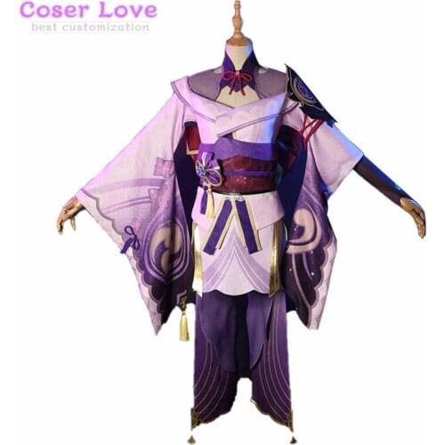 Genshin Impact shogun Cosplay Costume Halloween Christmas Party Clothes