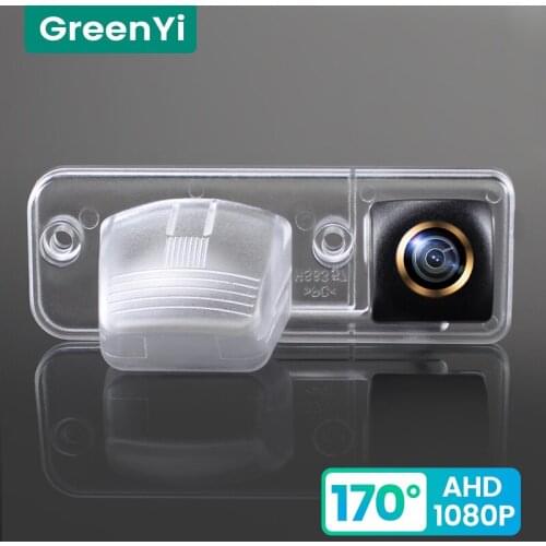 GreenYi 170° HD 1080P Car Rear View Camera for Volkswagen VW T4 Multivan Transporter Night Vision Reverse Reversing 4 Pin AHD