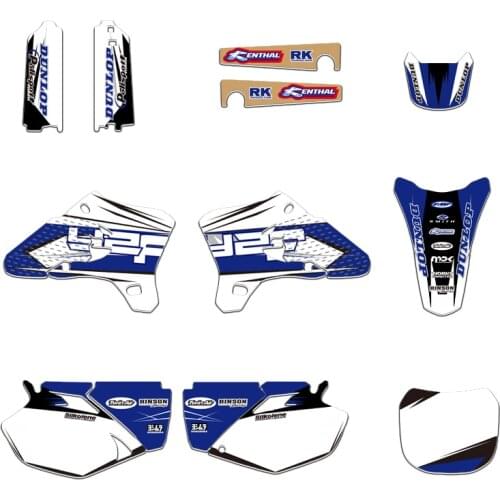 TEAM GRAPHICS & BACKGROUNDS DECALS STICKERS Kits For Yamaha YZ250F YZ450F YZF250 YZF450 2003 2004 2005 YZF250 450