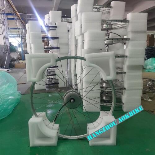 28 inch Front Hub Motor Wheel Bafang FM G320.250 R 32H Spokes Stainless Steel Silver Rim Roller Brake E Bike Kit Sensor Battery