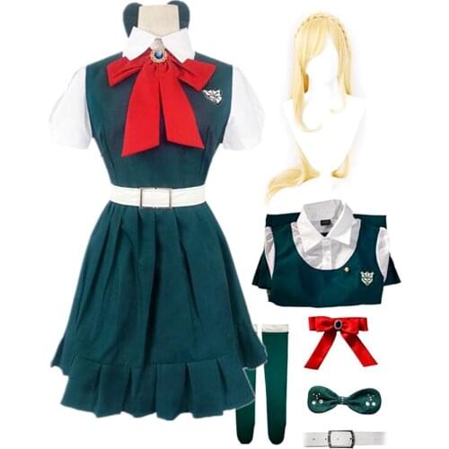 Anime Danganronpa 2 Despair Sonia Nevermind Woman Uniform Cosplay Costume
