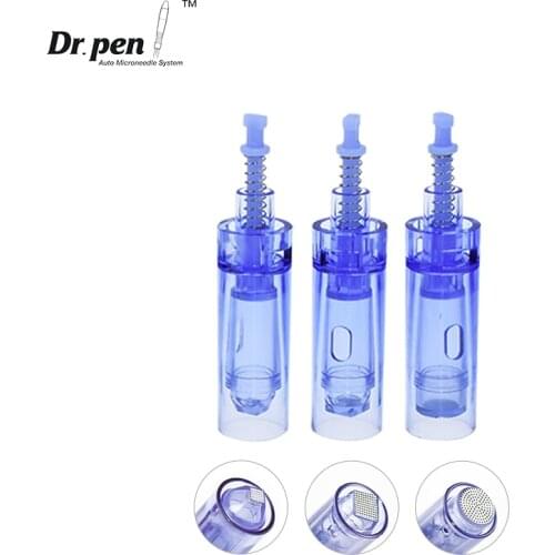 Original Dr Pen A1 Nano Needles Replacement Cartridges 15 pcs Round nano 3D 5D Cartridge Disposable Sterilized Safety