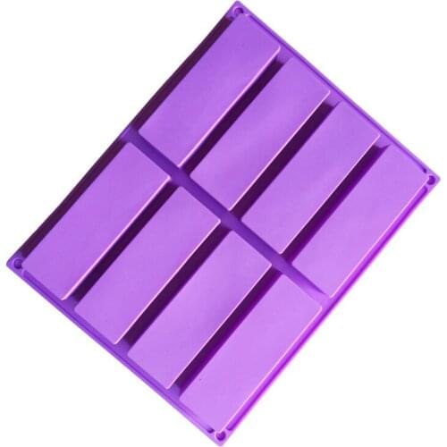 Rectangular soap mold Silicone mold Chocolate cake mold