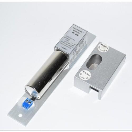 With bracket low temp timer Electric Bolt Mortise wooden glass gate Door Lock Electronic intelligent Fail-Safe