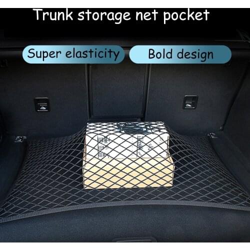 Car Trunk Mesh Net Cargo Luggage Trunk for Audi A4 B5 B6 B8 A6 C5 C6 A3 A5 Q3 Q5 Q7 BMW E46 E39 E90 E36 E60 E34 E30 F30 F10