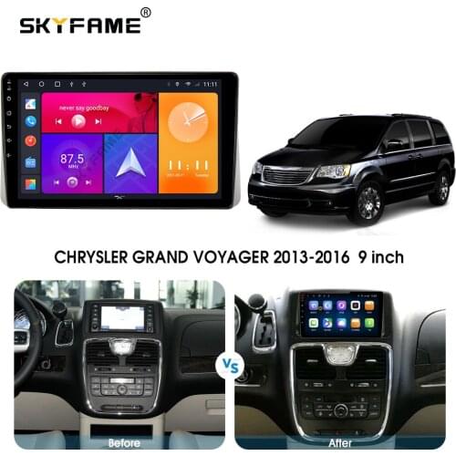 SKYFAME Navigation system For CHRYSLER GRAND VOYAGER Android10 Car GPS multimedia Radio Navi player