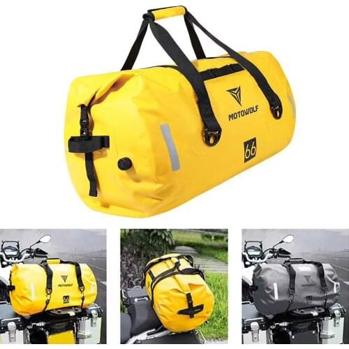 New Motorcycle Waterproof Tail Bags 40L 66L 90L Back Seat Bags Travel Bag Motorbike Scooter Sport Luggage Rear Seat Bag Pack