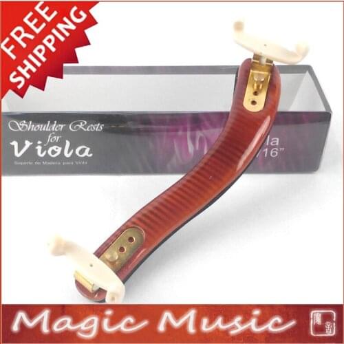 Free shipping! Flamed Maple Shoulder Rest for Viola Size 15' 15.5' 16', Beautiful Flame shoulder pad