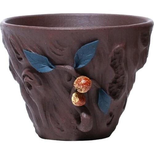 High quality Ceramic tea cup special Kung fu tea set porcelain Japanese Style purly Handmade painted teacup Small tea bowl