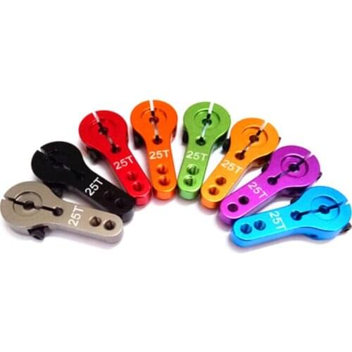 50PCS 25T M3 Metal Steering Gear RC Servo Arm Rocker for MG995 MG996R RC Model Motor Servo Accessory Wholesale
