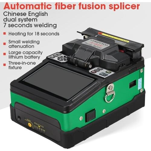 A-81S Green Automatic Fusion Splicer Machine Fiber Optic Fusion Splicer Fiber Optic Splicing Machine