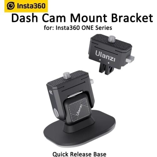 Insta360 Car Quick Release Bracket Dash Cam Mount for One X2/One R/One X/One Accessories Car Quick Release Bracket 3M Adhesive