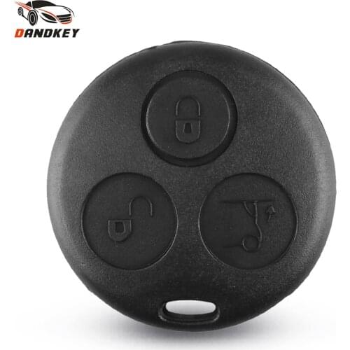 Dandkey 3 Buttons Remote Key Shell Case Replacement Fob For Benz SMART Fortwo For Mercedes Benz Case Hot Sale Free Shipping
