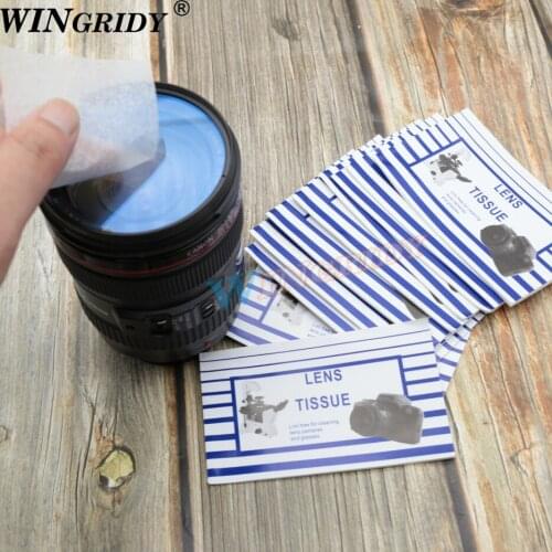 Camera LENS Cleaning PAPER 2/5/10/20/50/100pcs Soft Optics Tissue Wipe Booklet for Canon Nikon Filter