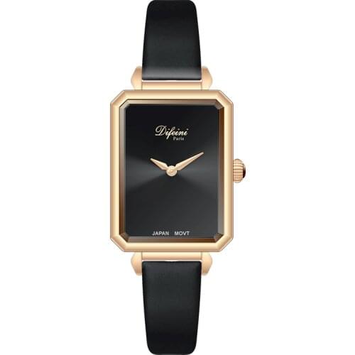 Difeini Ladies Watch With Leather Strap