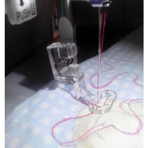 Forjanome Brother Singer Household Multifunctional Sewing Machine Free Quilting Opening Embroidery Cloth Presser Foot