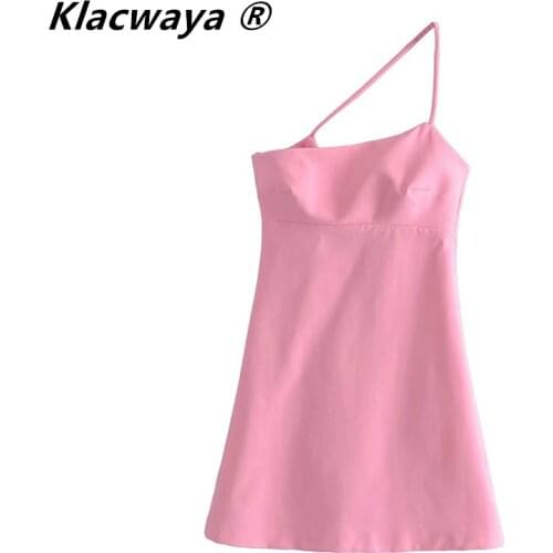 Klacwaya Short Summer Dresses
