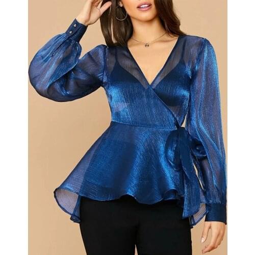 KUCLUT Women's Transparent Shirts