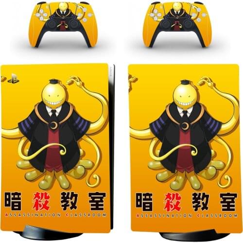 Assassination Classroom PS5 Digital Skin Sticker for Playstation 5 Console & 2 Controllers Decal Vinyl Skins