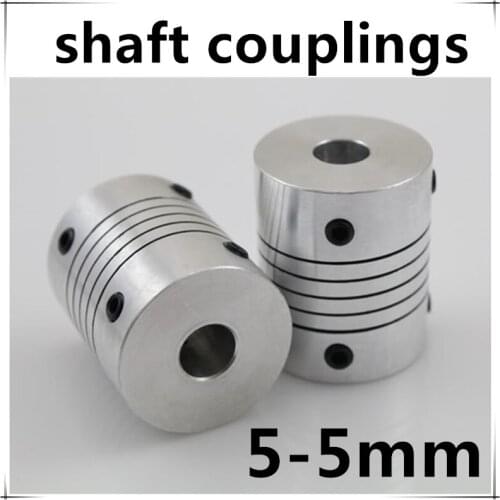 Wholesale 10pcs/lot 3d Printer Stepper Motor Flexible Coupling Coupler Shaft Couplings 5 Mm*5mm