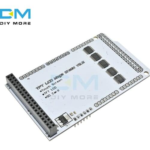 TFT Mega Touch LCD Shield Expansion Board FR4 8-bit 16-bit Mode Module For Arduino SD Card DIY KIT 3.3V
