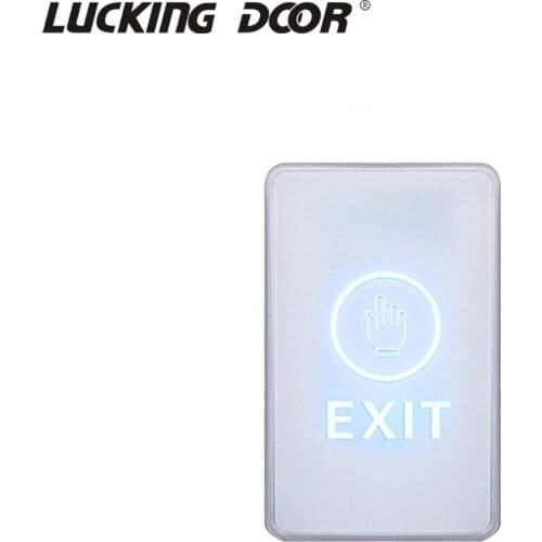 Backlight NC/NO/COM Touch switch finger Touch release door open button exit switch touch exit button