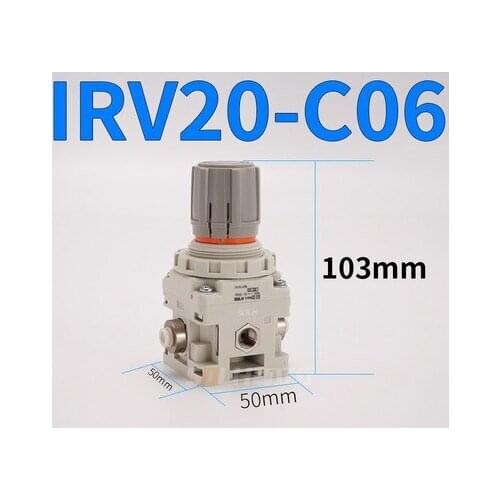 IRV IRV20 IRV20-C06 IRV20-C08 IRV20-C10 Negative pressure regulating valve vacuum Precision Pressure reducing regulating valve