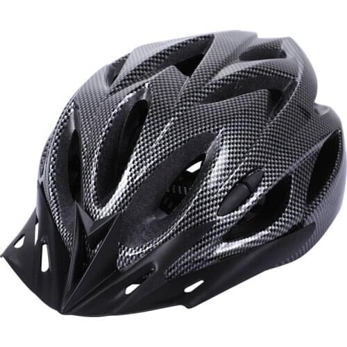 Carbon Bicycle Helmet Bike MTB Cycling Adult Adjustable Unisex Safety Helmet