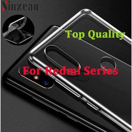 Top Quality 100pcs For Xiaom Redmi Note 10 pro/Note 9S/Note 8 Pro/Note 8T/9A/8A/Note 9 Pro TPU Cover transparent silicone case