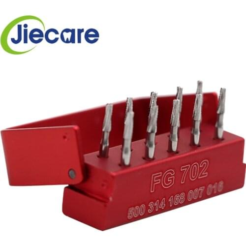 10pcs/set Dental Material Dental Tungsten Steel Carbide Burs For High Speed Handpiece Bit For Dental Lab Free Shipping New