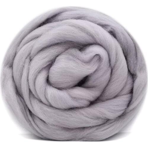 100g Felt Wool 19 Microns Merino Wool Super Soft Natural Wool Roving Wool for Needle and Wet Felting Supplies (02)