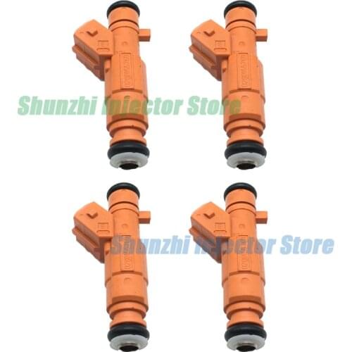 4pcs 0280155769 46469864 fuel injector for ALFA ROMEO 145 146 147 156 166 GT GTV 1.6-2.0L TS 98-10