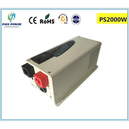 CE&RoHS approved 1500W/1.5KW dc12/24V 220V/230VacPS Series Pure Sine Wave Solar Inverter Charger with LCD display