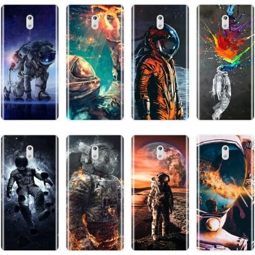 Colorfu Boys Case For Nokia 8 6 5 3 2 1 Soft Silicone Space Cool Men Fashion Astronaut Back Cover For Nokia X6 7 Plus Phone Case