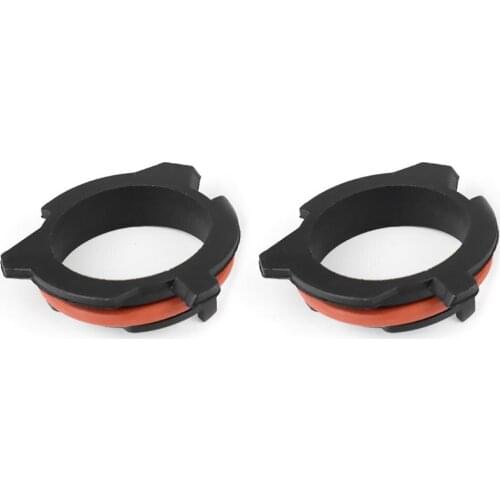 1 Pair H7 Car LED Headlight Bulb Base Adapters Holders Retainers for E39-2 5 Series 97-03 SLK