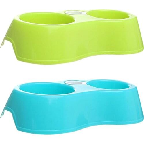 Pet Feeder Cat Dog Water And Food Bowl Set With Anti-overflow Check Valve Removable For Easy Cleaning Pet Dogs Cats Supplies