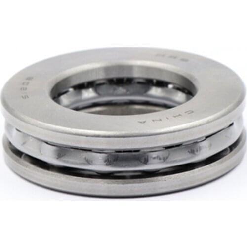 Pratical Miniature Thrust Bearings Metal Axial Ball Bearing 51200 Series 51210 To 51118 For Hardware Connection